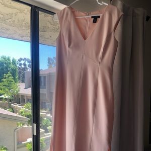 WHBM light pink dress